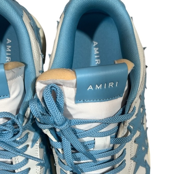 AMIRI
Blue & White Stars Low Sneakers - Picture 5 of 9